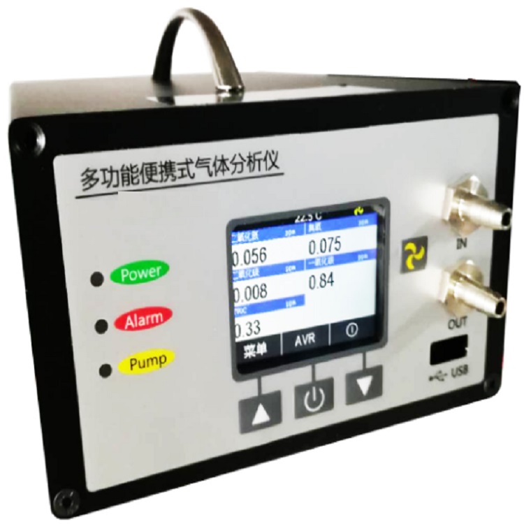 QT112-10EC 多功能氣體分析儀（惡臭/H2S/NH3/TVOC）